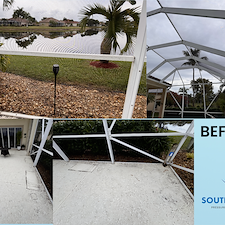 Pressure-washingpressure-cleaning-of-lanaipool-enclosure-and-pool-deckfloor-located-in-Heritage-at-Baywinds-community-West-Palm-Beach-FL-33411 0